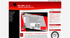 Desktop Screenshot of mcedu.sk